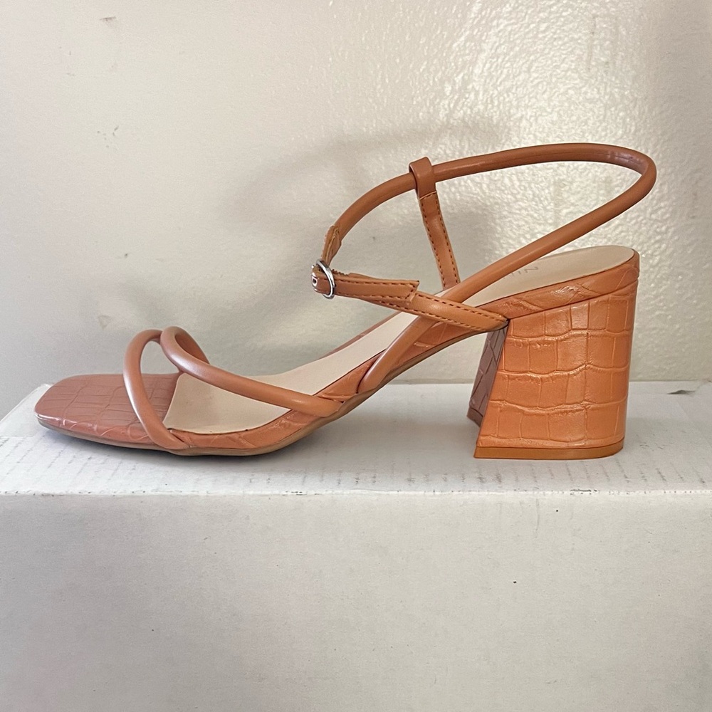 Nine West Strappy Block Heels Sandals